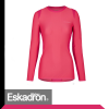 Bluzka damska z długim rękawem - Reflexx Equestrian Fanatics S/S 21 - Eskadron - pink